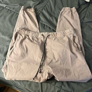 BOGO: $5/8 items! American Eagle Outfitters Men's Joggers in Light Gray